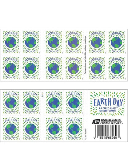 2020 USa Forever Earth Day Stamps
