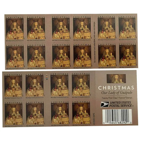 2020 USa Forever Our Lady of Guapulo Stamps