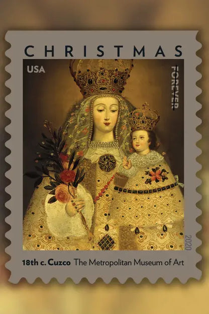 2020 USa Forever Our Lady of Guapulo Stamps