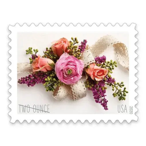 2020 USa Forever Garden Corsage Wedding Stamps