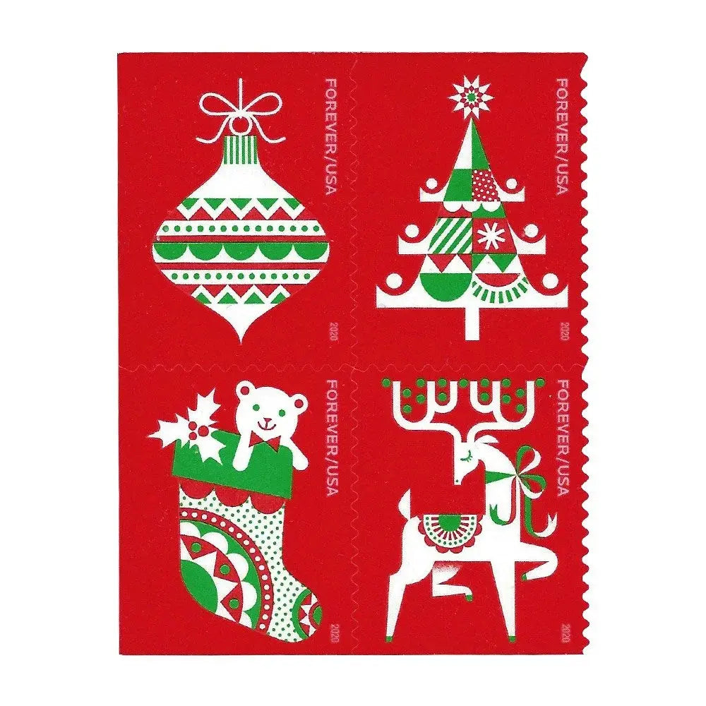 2020 USa Forever Holiday Delights Stamps