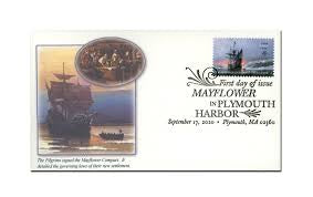 2020 USa Forever Mayflower in Plymouth Harbor Stamp