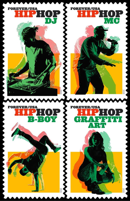 2020 USa Forever Hip Hop First-Class Stamps