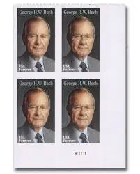 2019 USa Forever honoring George H.W. Bush stamps