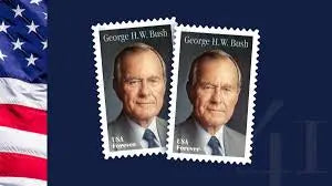 2019 USa Forever honoring George H.W. Bush stamps