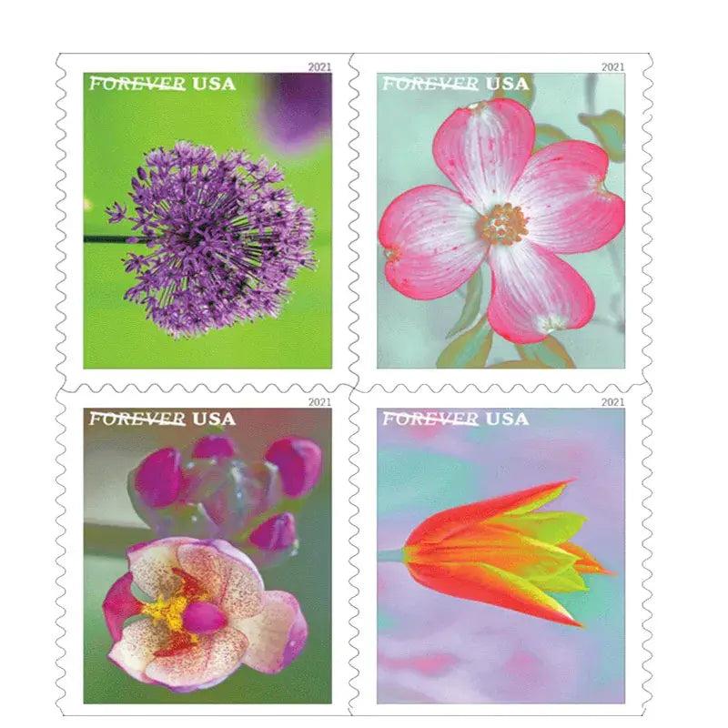 2021 USa Forever Garden Beauty Stamps