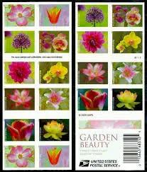 2021 USa Forever Garden Beauty Stamps