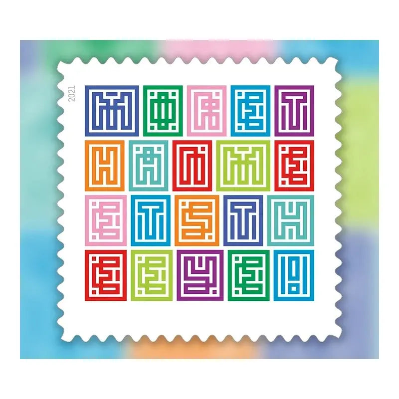 2021 USa Forever  Mystery Message Stamps