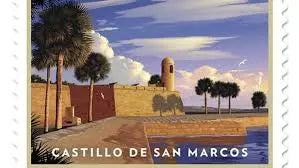2021 USa Forever Castillo De San Marcos Stamps