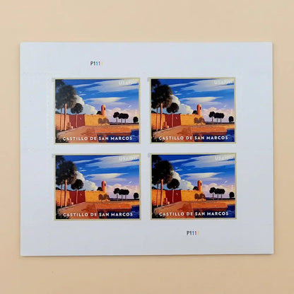 2021 USa Forever Castillo De San Marcos Stamps