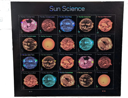 2021 USa Forever Sun Science Forever Postage Stamps