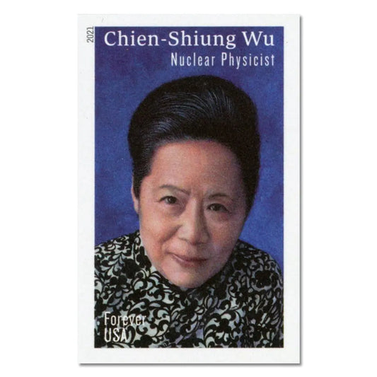2021 USa Forever Imperforate Chien-Shiung Wu Stamps