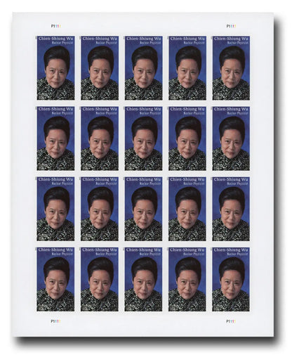 2021 USa Forever Imperforate Chien-Shiung Wu Stamps