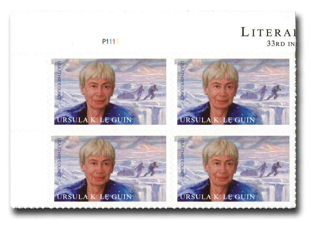 2021 USa Forever Three Ounce Literary Arts Ursula K. Le Guin Stamps