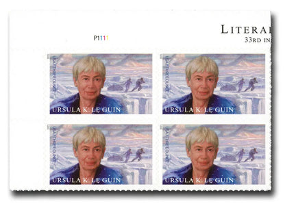 2021 USa Forever Three Ounce Literary Arts Ursula K. Le Guin Stamps