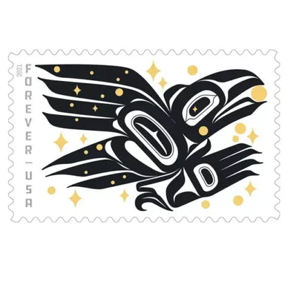 2021 USa Forever Raven Story Stamps