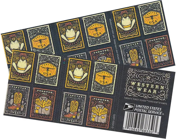 2021 USa Forever Western Wear Stamps
