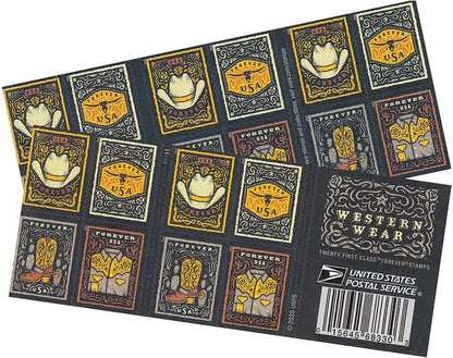 2021 USa Forever Western Wear Stamps
