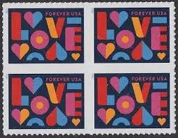 2021 USa Forever Love Stamp