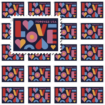 2021 USa Forever Love Stamp