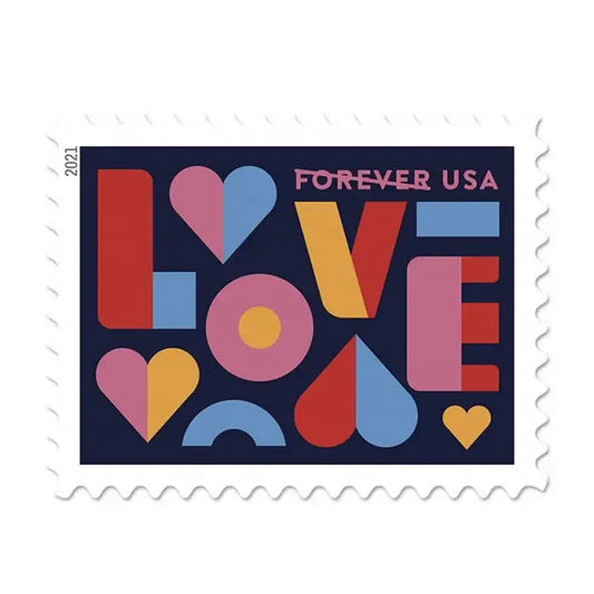 2021 USa Forever Love Stamp