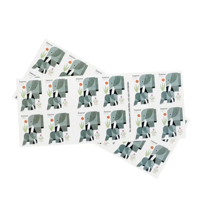 2022 USa Forever Elephants Stamps