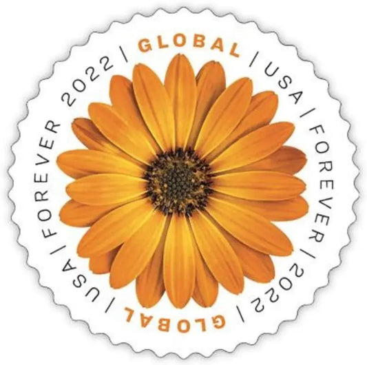 2022 USa Forever Global Forever African Daisy Stamp