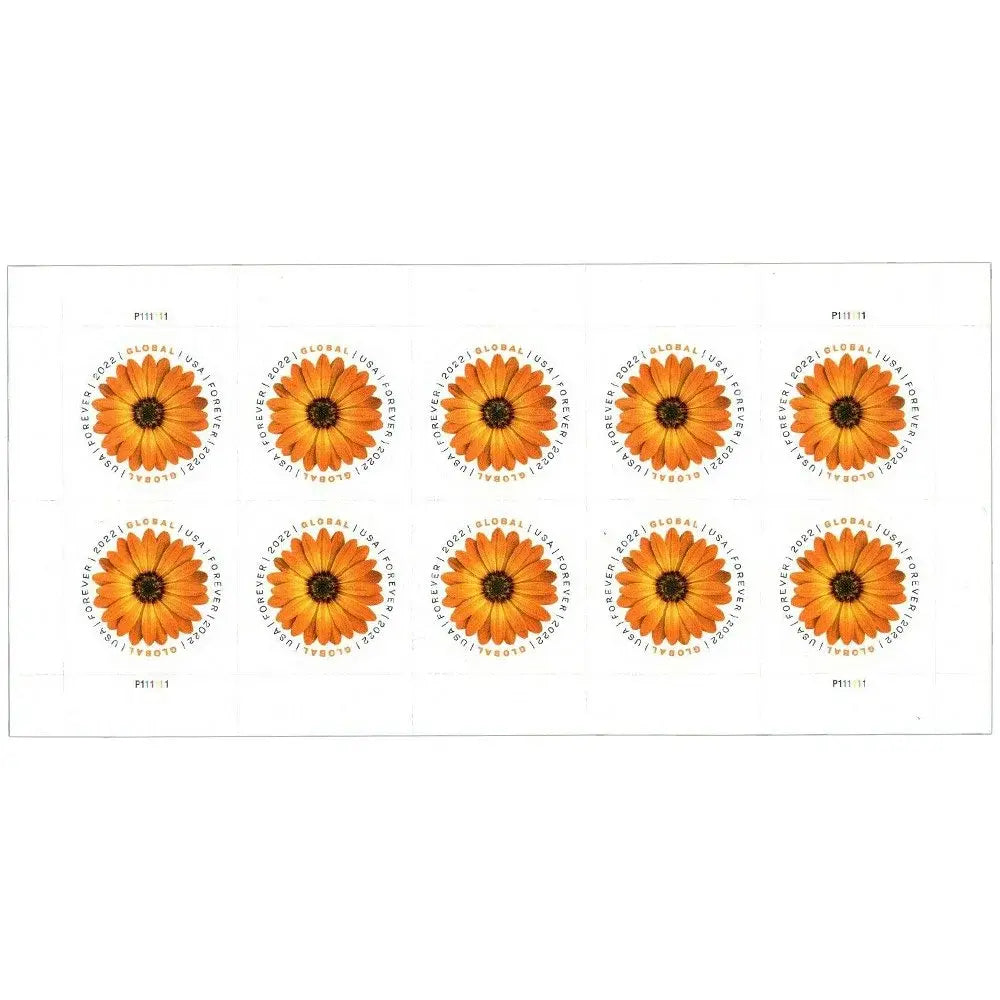 2022 USa Forever Global Forever African Daisy Stamp