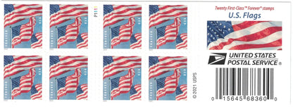 2022 USa Forever flag stamp