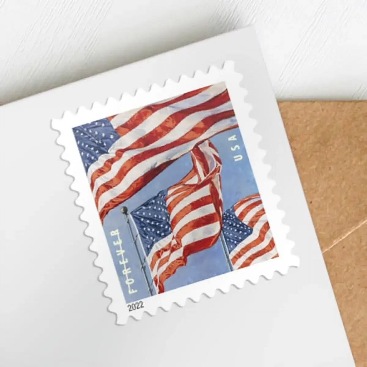 2022 USa Forever flag stamp
