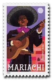 2022 USa Forever Mariachi Stamps