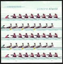 2022 USa Forever Women's Rowing Stamps