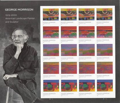2022 USa Forever George Morrison Stamp