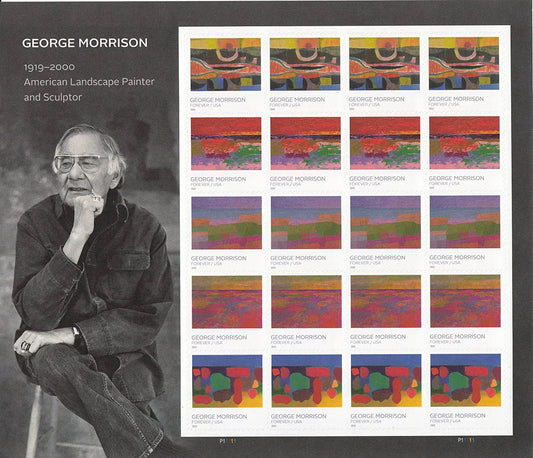 2022 USa Forever George Morrison Stamp
