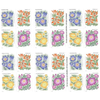 2022 USa Forever  Mountain Flora Stamps
