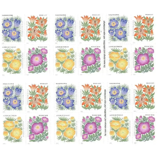 2022 USa Forever  Mountain Flora Stamps