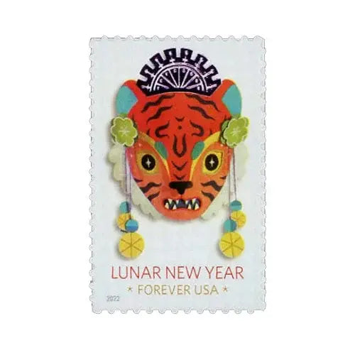 2022 USa Forever Lunar New Year - Year of The Tiger Stamps