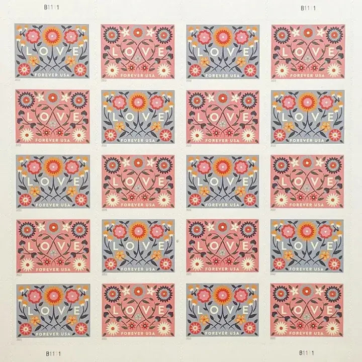 2022 USa Forever Love Forever Stamps