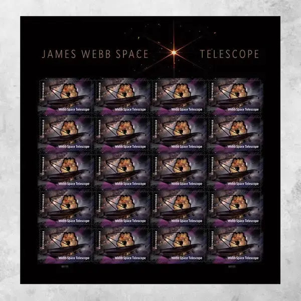 2022 USa Forever James Webb Space Telescope Stamps