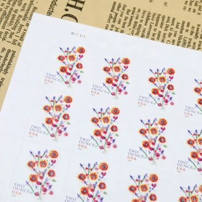 2022 USa Forever Two Ounce Sunflower Bouquet Stamps