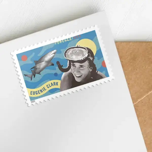 2022 USa Forever Eugenie Clark Postage Stamps