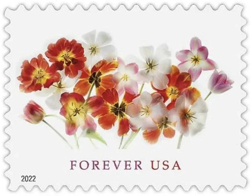 2022 USa Forever Tulips Stamps
