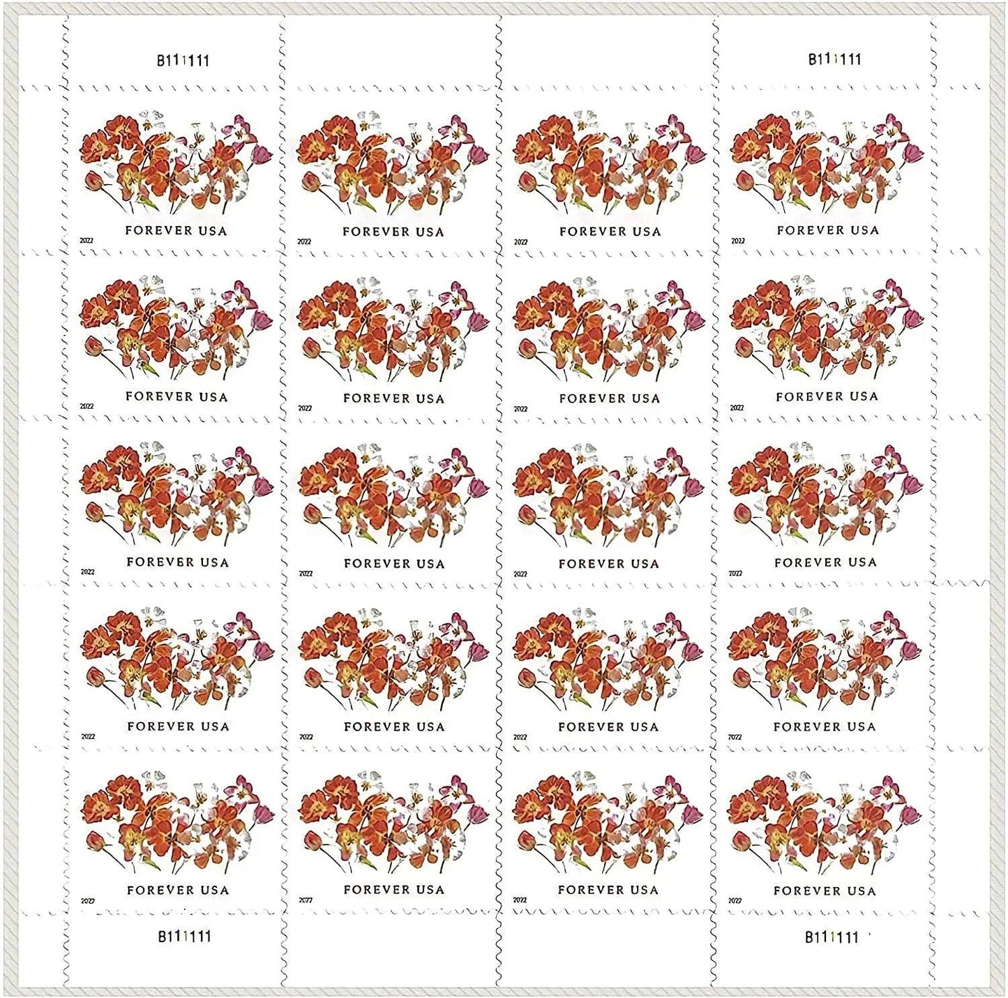 2022 USa Forever Tulips Stamps