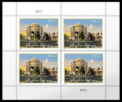 2022 USa Forever Palace of Fine Arts Stamps