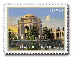 2022 USa Forever Palace of Fine Arts Stamps