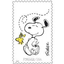 2022 USa Forever Charles M. Schulz Stamps