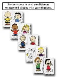 2022 USa Forever Charles M. Schulz Stamps