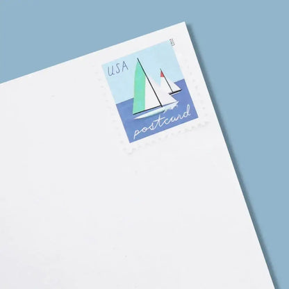 2023 USa Forever Sailboats Postcard Stamps