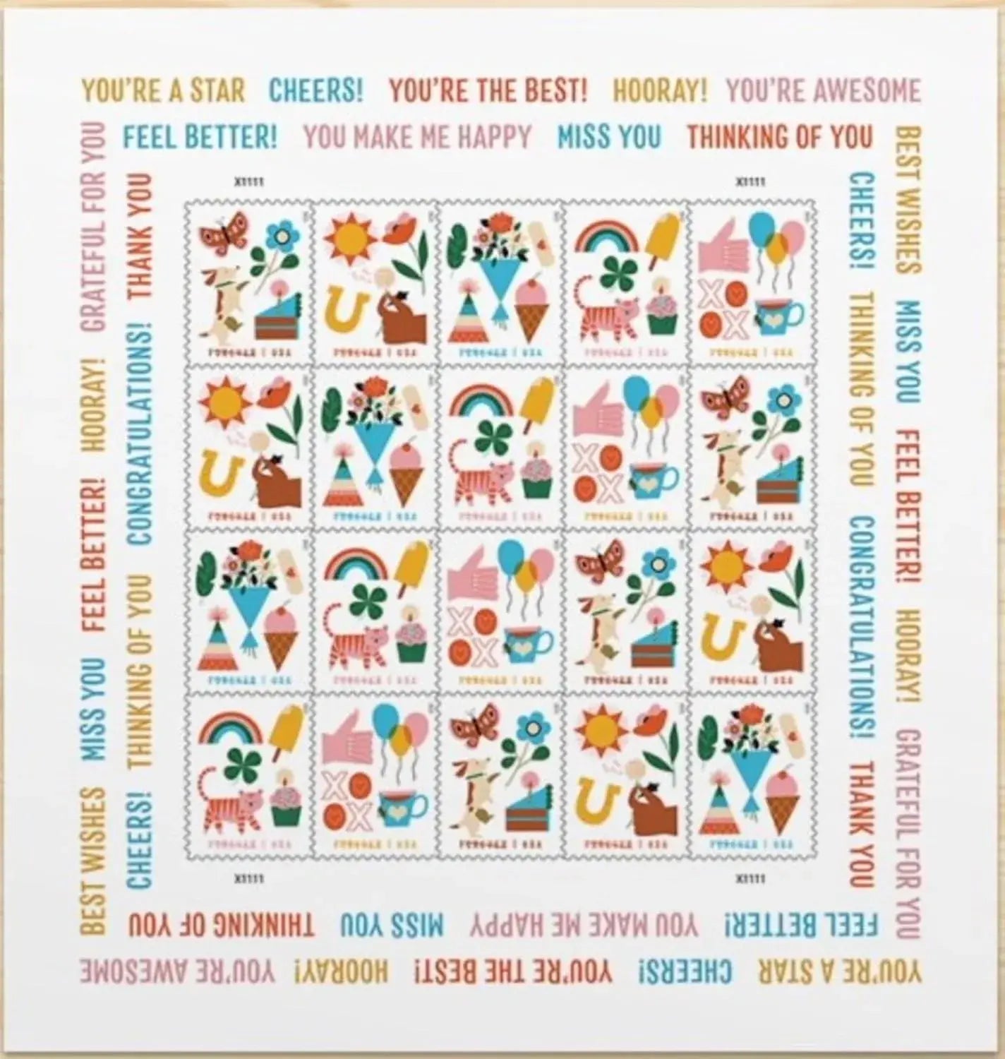 2023 USa Forever Thinking of You Stamp