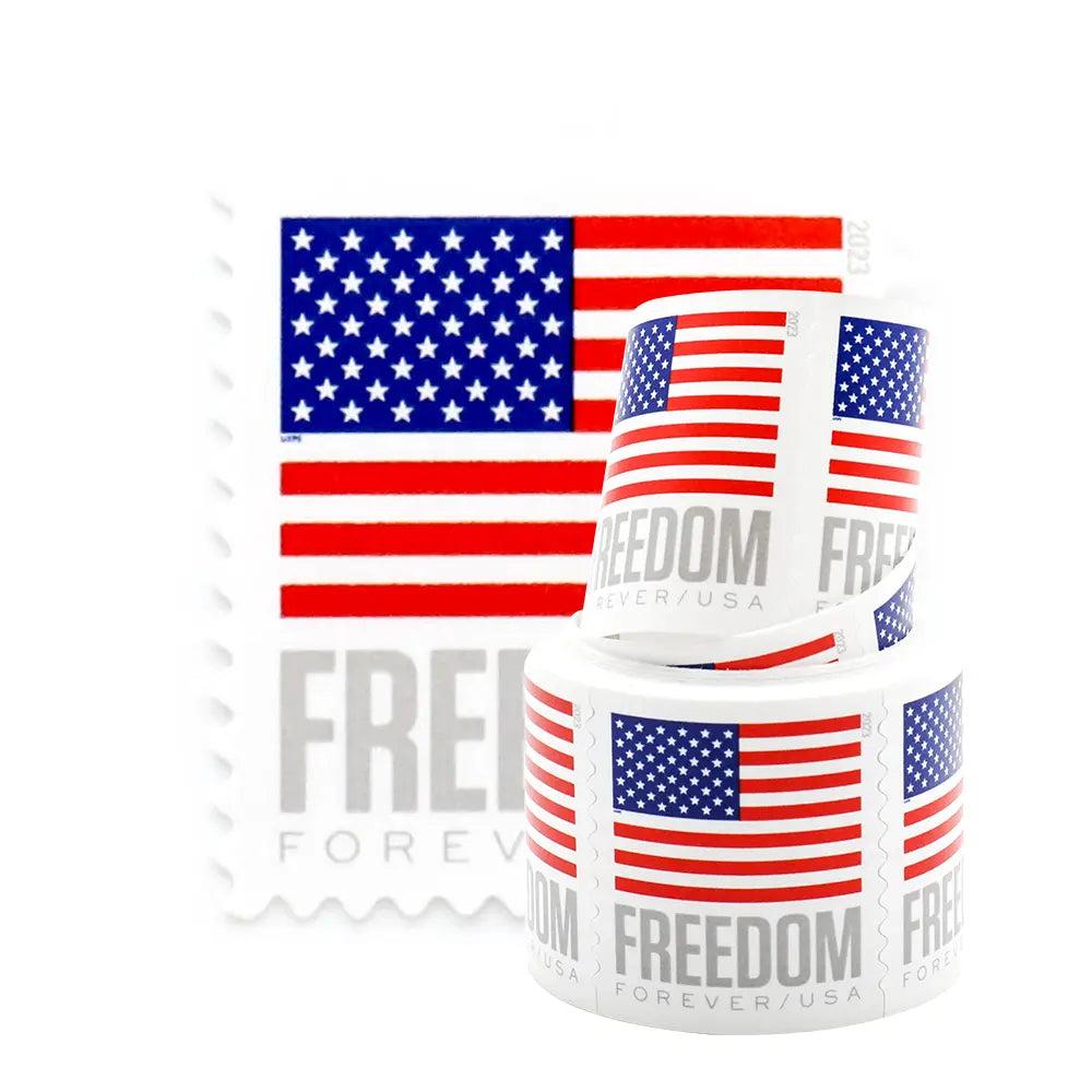 Wholesale products 2023 USa Forever Flags Freedom Stamps Rolls